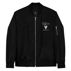 Premium Bomber Jacket Self Love Premium Recycled Bomber Jacket