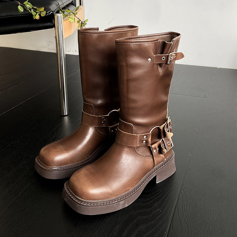 Women's All-matching Summer Vintage Martin Boots